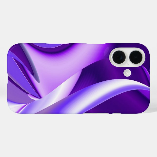 Purple Snow Dream , Abstract Fantasy Rainbow-Art Case-Mate iPhone Case (Back (Horizontal))