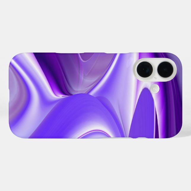 Purple Snow Dream , Abstract Fantasy Rainbow-Art Case-Mate iPhone Case (Back (Horizontal))