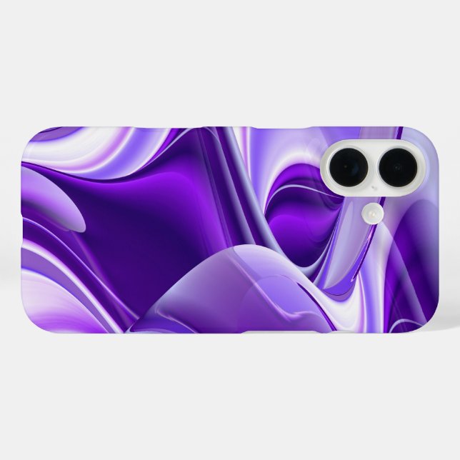 Purple Snow Dream , Abstract Fantasy Rainbow-Art Case-Mate iPhone Case (Back (Horizontal))