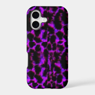 Purple Snow Leopard iPhone 17 Case