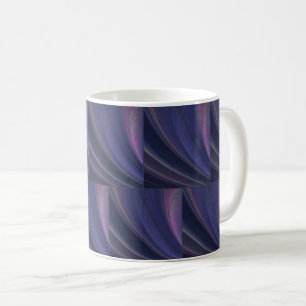 Purple Soft Sand Waves Coffee Mug