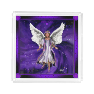 Purple Soul Acrylic Tray