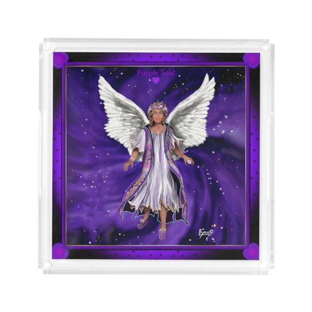 Purple Soul Acrylic Tray (Front)