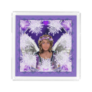 Purple Soul Acrylic Tray