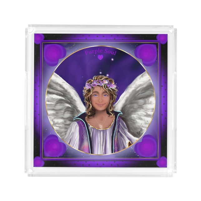 Purple Soul Acrylic Tray (Front)