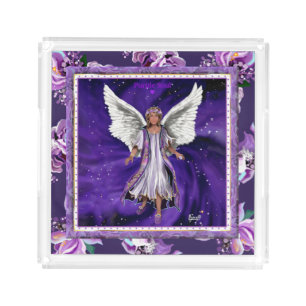 Purple soul acrylic tray