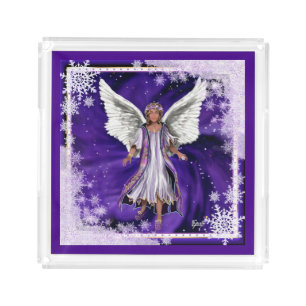 Purple Soul Acrylic Tray