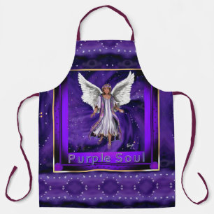 Purple soul apron