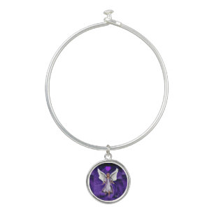 Purple Soul Bangle Bracelet