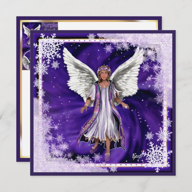 Purple Soul blank card (Front/Back)