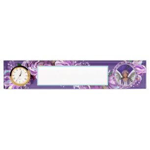 Purple Soul Desk Name Plate