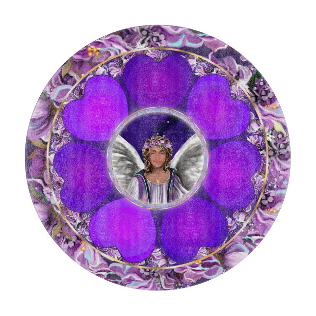 Purple soul detail cutting board (Front)