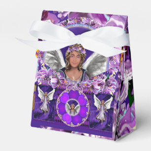 Purple Soul Favor Boxes