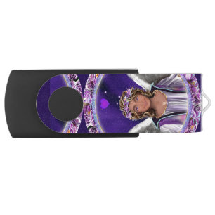 Purple Soul Flash Drive