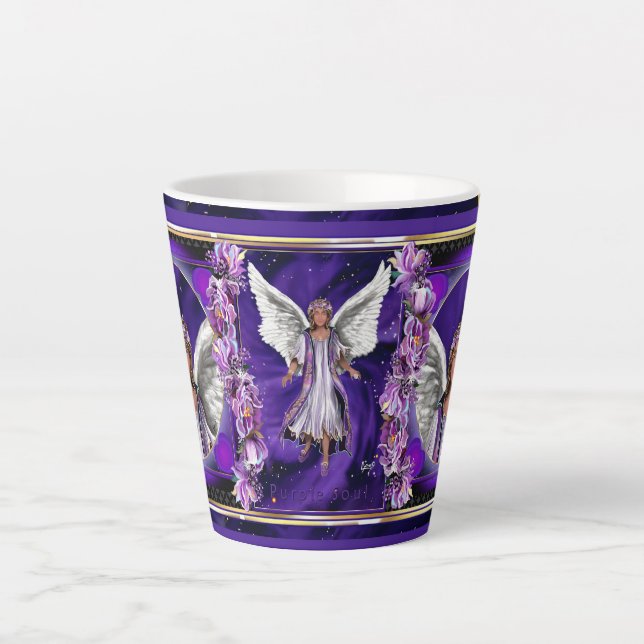 Purple Soul Latte Mug (Front)