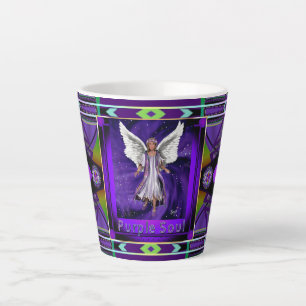 Purple Soul Latte Mug