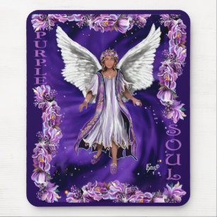 Purple Soul Mouse Pad