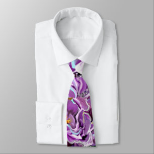 Purple Soul Neck Tie