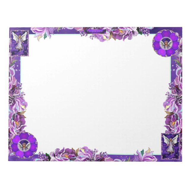 Purple Soul  Notepad (Front)