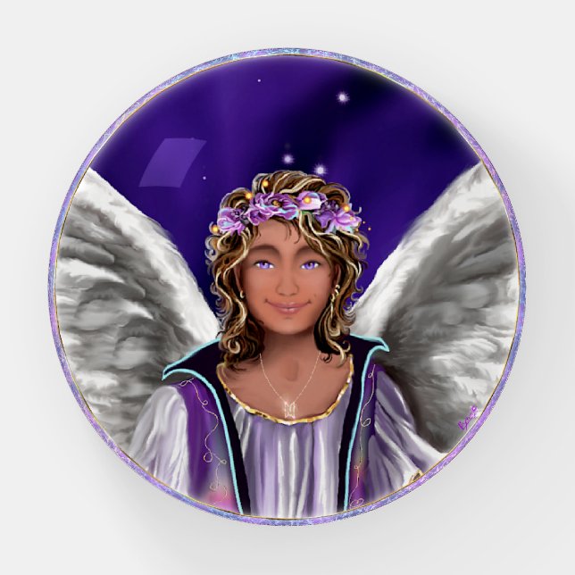 Purple Soul Paperweight (Front)
