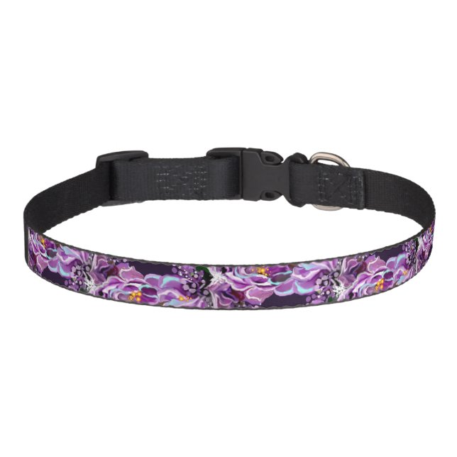 Purple soul pet collar (Front)