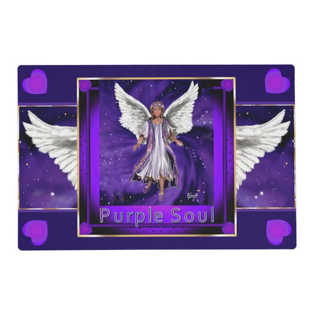 Purple Soul Placemat (Front)
