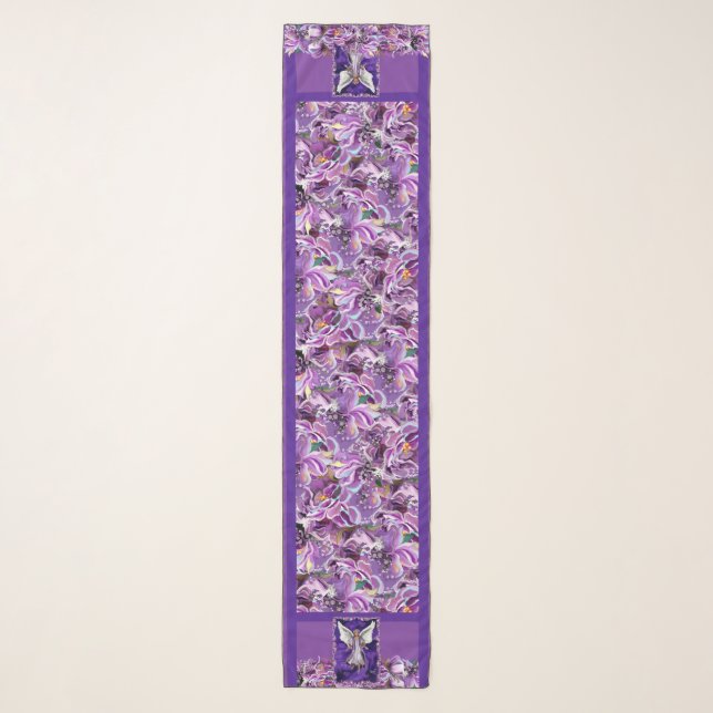 Purple Soul Scarf (Front)