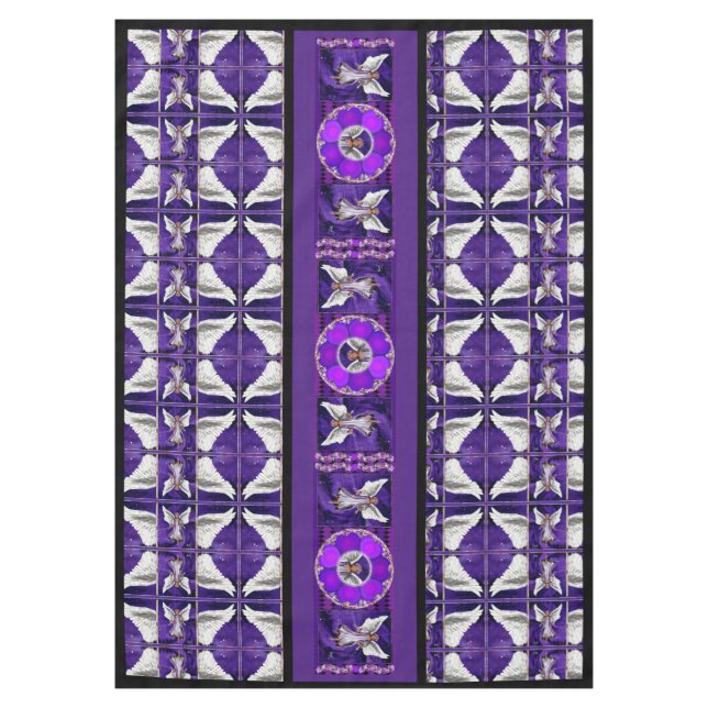 Purple soul Tablecloth (Front)