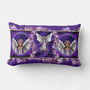 Purple Soul Throw Pillow