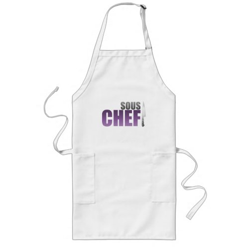 Purple Sous Chef Long Apron