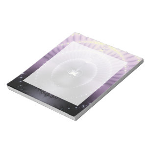 Purple Space Notepad