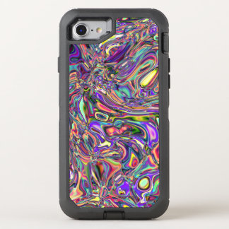 Purple Space OtterBox Defender iPhone SE/8/7 Case