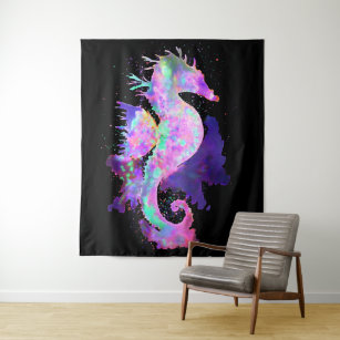 Abstract Seahorse Art & Wall Décor | Zazzle
