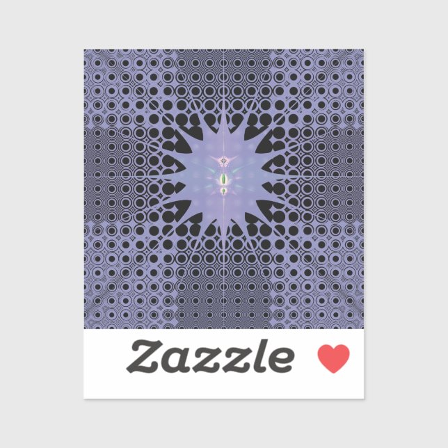 Purple Space Sticker (Sheet)