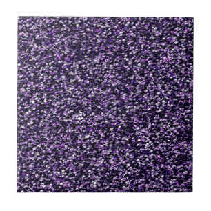Purple Sparkle Ceramic Tile