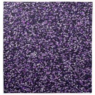 Purple Sparkle Cloth Napkin
