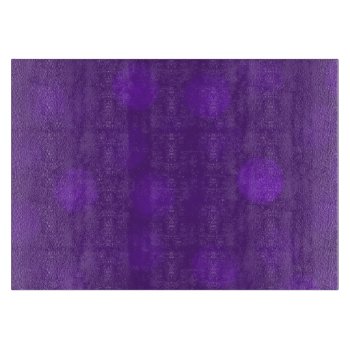 Purple Sparkle Cutting Board by ArtByApril at Zazzle