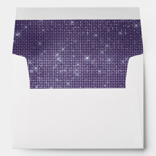 Purple Sparkle Envelope