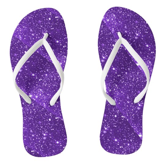 flip flops purple