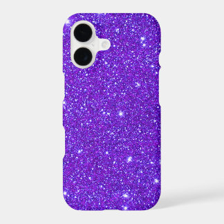 Purple Sparkle Glitter Custom Design Sparkly Cases