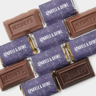 Purple Sparkle Hershey's Miniatures