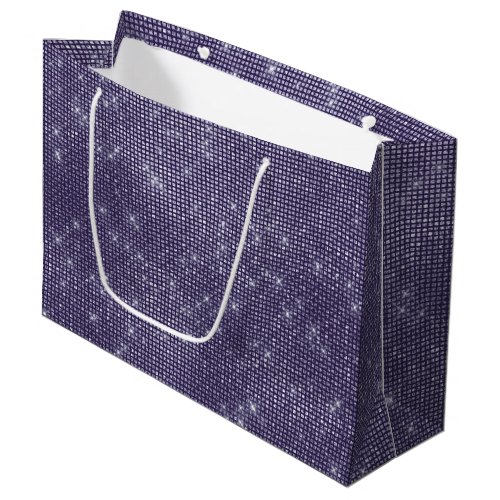 Purple Sparkle Large Gift Bag