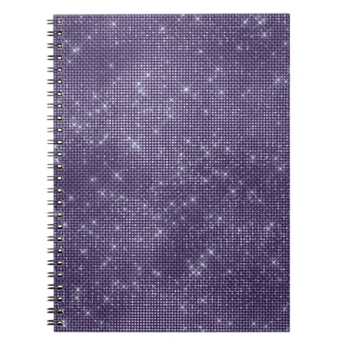 Purple Sparkle Notebook