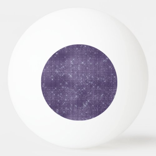 Purple Sparkle Ping Pong Ball