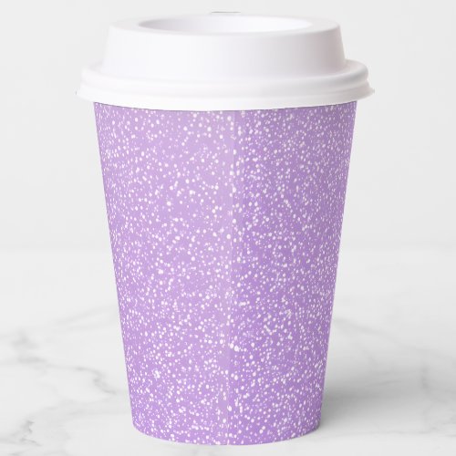 Purple Sparkle Sweet 16 Birthday Party Cups