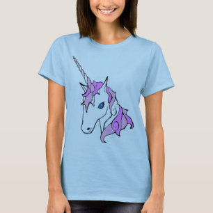 Purple Sparkle Unicorn T-Shirt