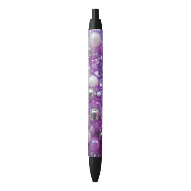 Purple Sparkles Pen (Front Vertical)