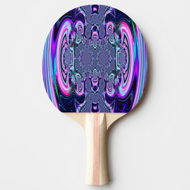 Purple Spectacular Ping Pong Paddle (Front)