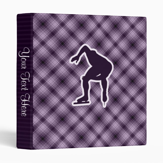 Purple Speed Skater Binder (Front/Spine)