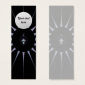 Purple Spider Custom Bookmark (Front & Back)
